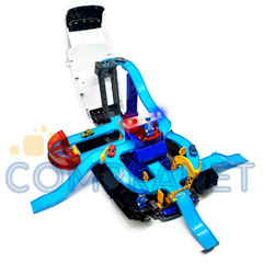 Auto Super Pista Policia Gigante Transformable 9572 en internet