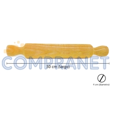 Palo de Amasar de Madera Algarrobo 30 cm Chico, cocina, 12755 - comprar online