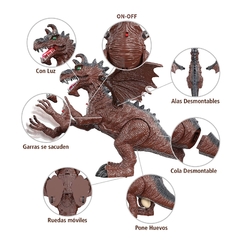 Dinosaurio Grande Pone Huevos Con Luz y Sonido 10164 - comprar online