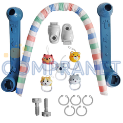 Gimnasio p/Bebés alfombra didáctica C/accesorios Luz y Sonido 13168 - tienda online
