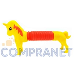 Pop Tube Unicornio, resorte anti stress, con Luz, 12385 - Compranet