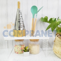 Set de 2 Estantes Organizadores, Plegable, Cocina, Multiuso 38 x 24 cm 13109 en internet