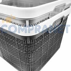 Canasto Plástico, Caja organizadora 30 x 21, Baño Cocina 13261 - Compranet
