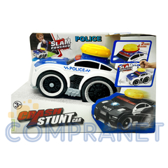 Auto Policía Patrullero Golpea y Anda Con Luz y Sonido 13204 - tienda online
