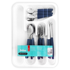Juego de Cubiertos Simonaggio x 24 con bandeja, 12754 - comprar online