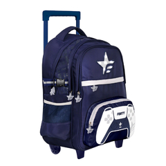Mochila Footy 18 pulgadas, C/Carrito JOYSTICK, Luz Led, original 13629 en internet