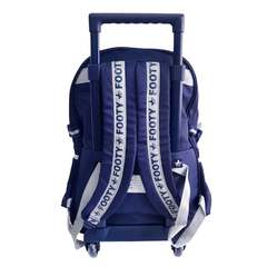 Mochila Footy 18 pulgadas, C/Carrito JOYSTICK, Luz Led, original 13629 - Compranet