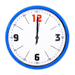 Reloj de Pared Analógico de PVC, 30 cm diámetro, 12720 - comprar online