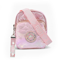Bandolera Puffer Metalizada Footy, original 12668 - comprar online
