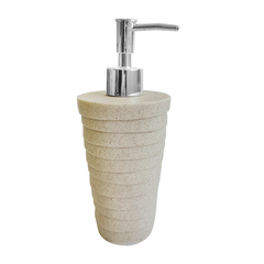 Set Baño 4 piezas Resina, jabonera + Dispenser + Vaso + Porta/Cepillos 13690