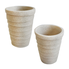 Set Baño 4 piezas Resina, jabonera + Dispenser + Vaso + Porta/Cepillos 13690 - tienda online