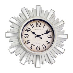 Reloj para Pared 30 cm Analógico Calado, Espejado, 13362