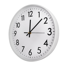 Reloj de pared Analógico de PVC, 30 cm diámetro, 12769 - comprar online
