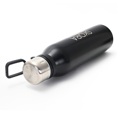 Botella Acero Inox 1 litro, Tapa a Rosca y agarre 13673