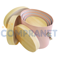 Caja Organizadora 4 en 1 Ovalada, almacenamiento, 13159 - Compranet