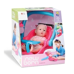 Bebé real Recién nacido con huevito mecedor y accesorios, 12698