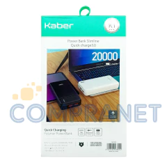 Imagen de Cargador Portátil Celular, 20000mah Carga Rápida Universal 13156