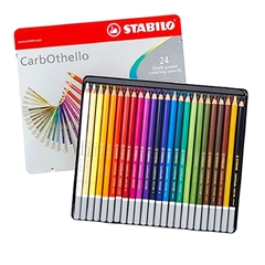 Lápices Pastel de Tiza Stabilo Carbothello x 24, 12338