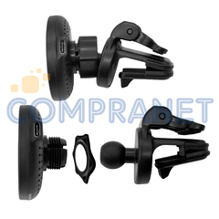 Soporte Magnético C/Función de carga para Auto 13312 - tienda online