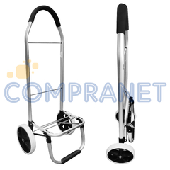 Carrito de Compras 100 cm, 2 ruedas Grandes, Bolsa desmontable 13271 en internet