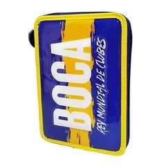 Cartuchera River- Boca, PVC, 1 piso, con útiles, 12296 - tienda online