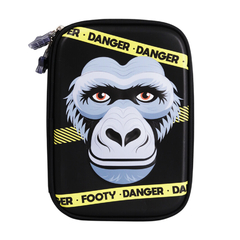 Cartuchera Footy Gorila 2 pisos, Frente rigido 13631