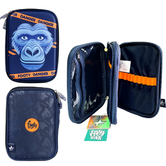 Imagen de COMBO Mochila Footy 18´´, C/Carrito Gorila Luz Led + Cartuchera Footy 90101