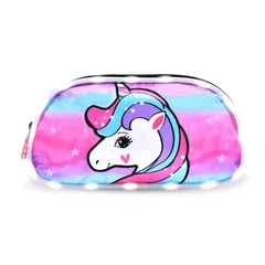 Cartuchera Love “Unicornio”, 2 compartimentos, c/Luz, original Footy, 12233 en internet