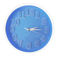 Reloj de pared Analógico, 25 cm diámetro, 12415