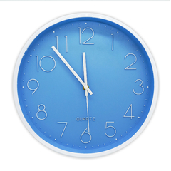Reloj de pared Analógico de PVC, 30 cm diámetro, 12770 - Compranet