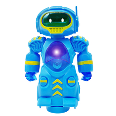 Robot a pila C/Luz y Sonido, choca y sigue 13083 - comprar online