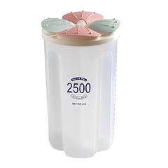 Frasco Cerealero plástico, hermético, 4 compartimentos, 2500 ml 12634 - comprar online