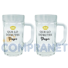 Chop Cerveza Set x 2 de Vidrio 435 ml 12585 - tienda online