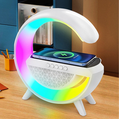 Lámpara Parlante Cargador de Celular Inalámbrico Bluetooth 13453 en internet