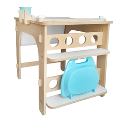 Mesa Didáctica con Silla encastrable tipo Montessori, c/valija y vaso 13694 - tienda online