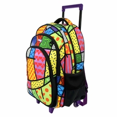 Mochila 18 pulgadas, Con Carro Pop Art, Original Phi Phi, 13668 en internet