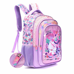 Mochila escolar Skora Unicornio 18´´, Espalda, Primaria 13676 - comprar online