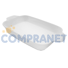 Fuente de porcelana 27 cm, rectangular Cocina, con asas 12810 - comprar online