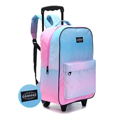 Mochila escolar Goodpak Degradé 17´´, Con Carrito, Primaria 13674