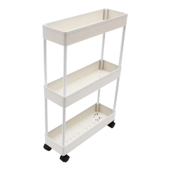 Carrito organizador 3 estantes, con ruedas, Cocina/Baño multiuso 7438 - comprar online
