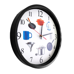 Reloj de pared, analógico 30 cm, diámetro, Cocina 13360 - comprar online