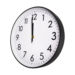 Reloj de pared Analógico de PVC, 30 cm diámetro, 12769 en internet