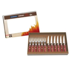 Juego de Cubiertos Madera Asado Tramontina x 12, 11971 - tienda online