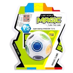 Cubo Mágico Pelota Cube World Magic, Original Ingenio 12855