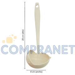 Cucharón Colador de plástico, Cocina, Cuchara Escurridor 12825 - tienda online