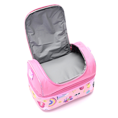 Lunchera Térmica escolar Corazón, 2 Compartimentos, 13583 - tienda online