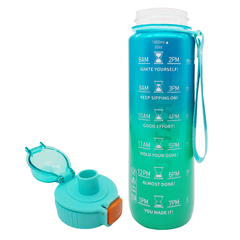 Botella Plástico, Motivacional, 1lt, Traba de Seguridad y Pico 13387 - comprar online