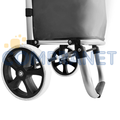Carrito de Compras 100 cm, 2 ruedas Grandes, Bolsa desmontable 13271 - comprar online