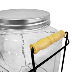 Dispenser de Jugo con base, soporte metal y dispensador 8 litros 2008 en internet