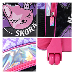 Mochila escolar “Not Cute Club” 16´´, C/Carro Skora infantil 13580 - tienda online